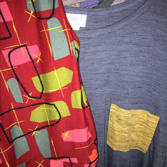 This is a lularoe Carly NWT and leggings NWOT - Picture 2 of 5